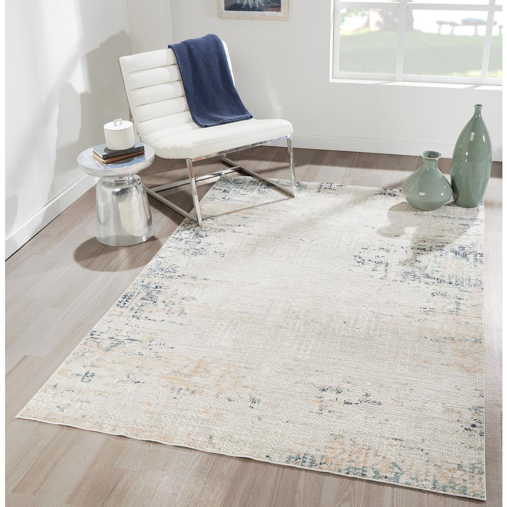 Genevieve Area RUG, Silver 7'9" X 9'10". Picture 7