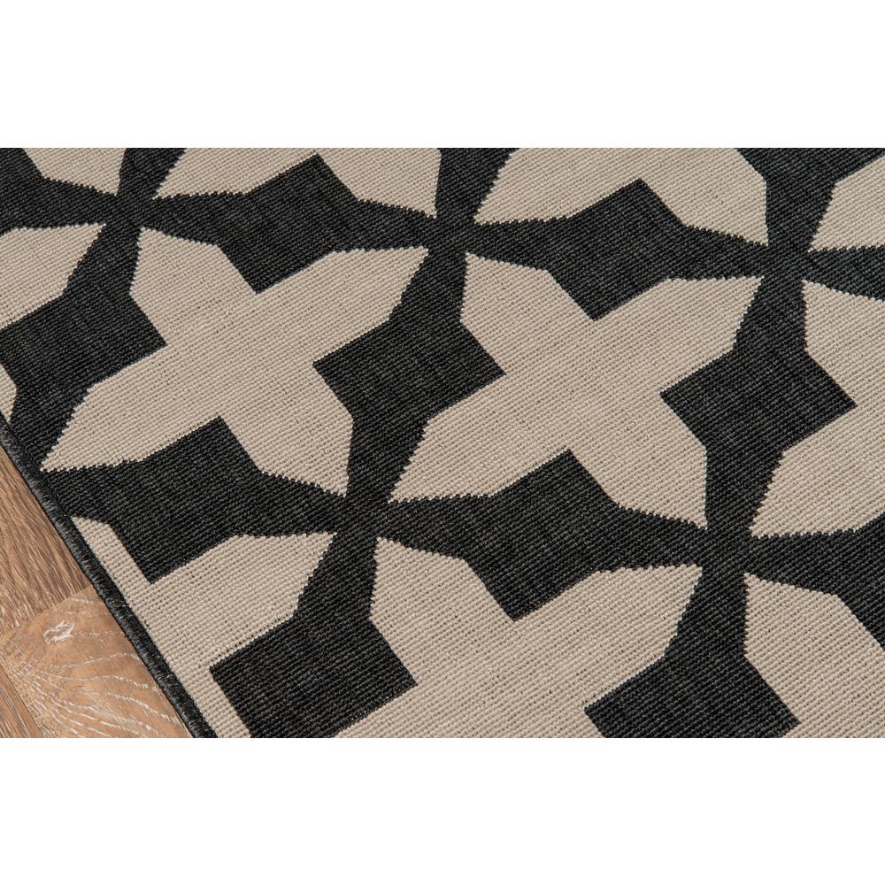 Contemporary Rectangle Area Rug, Charcoal, 2'3" X 4'6". Picture 3