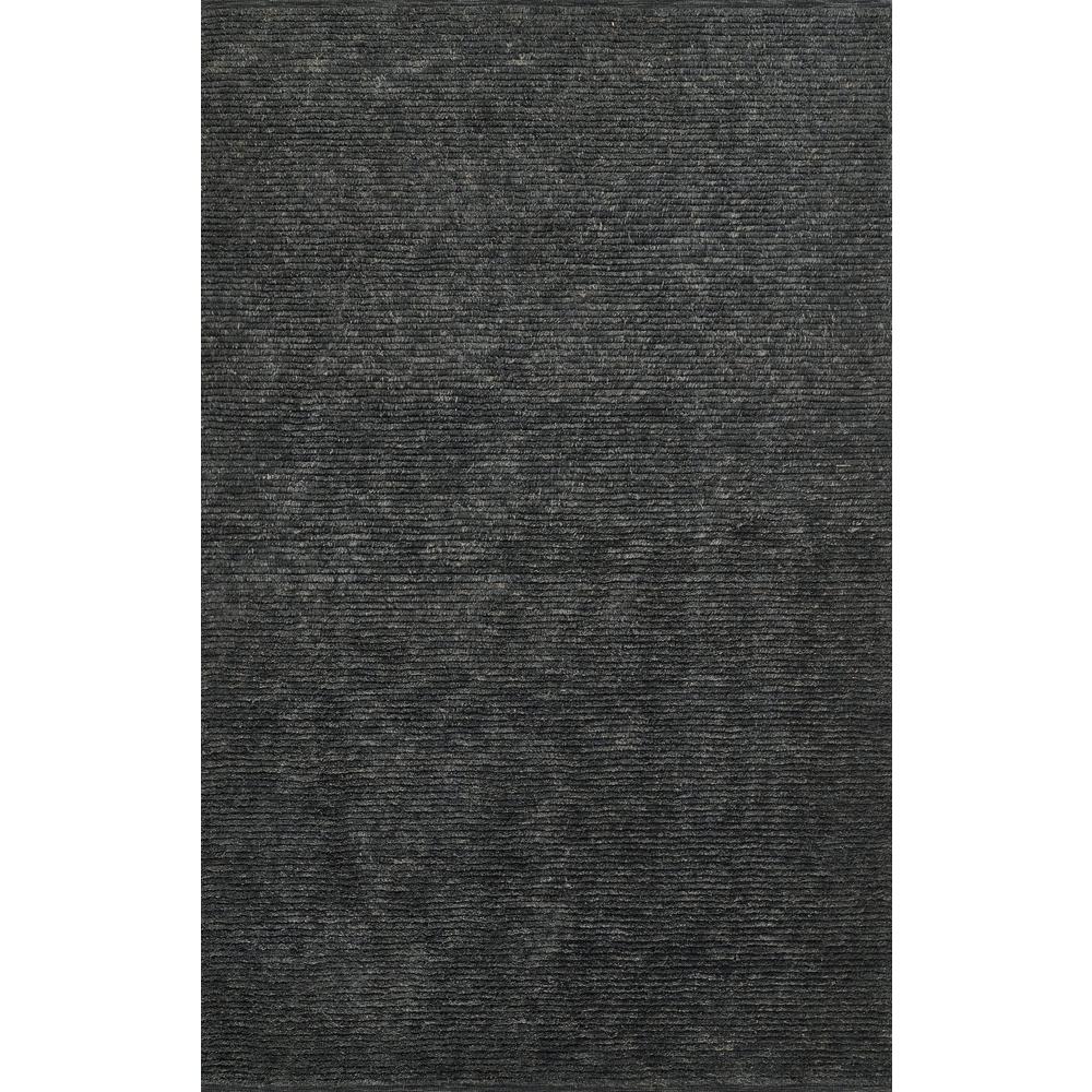 Transitional Runner Area Rug, Charcoal, 2'3" X 8' Runner. Picture 1