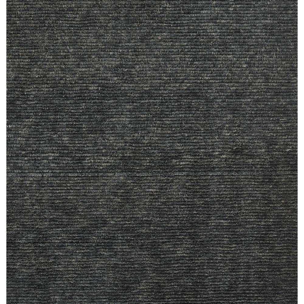Transitional Runner Area Rug, Charcoal, 2'3" X 8' Runner. Picture 6