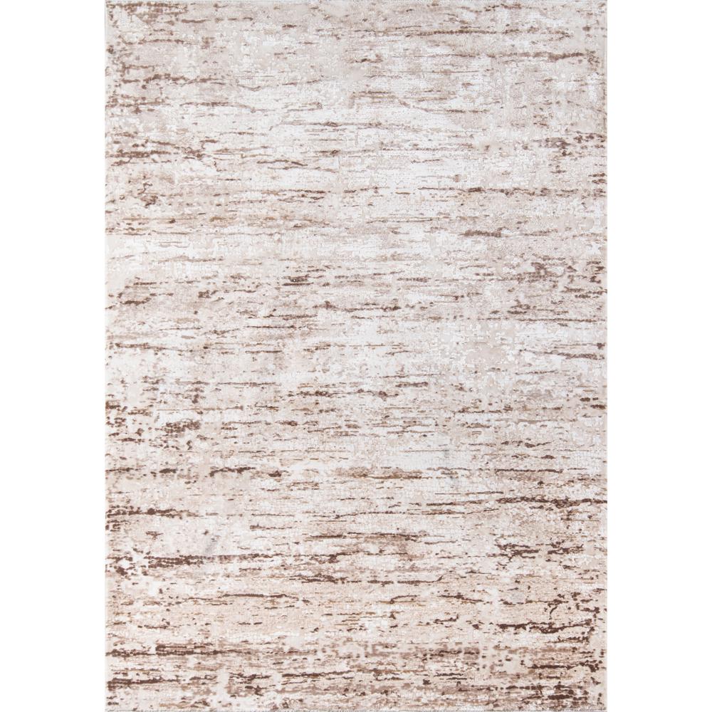 Contemporary Runner Area Rug, Beige, 2'3" X 7'6" Runner. Picture 1