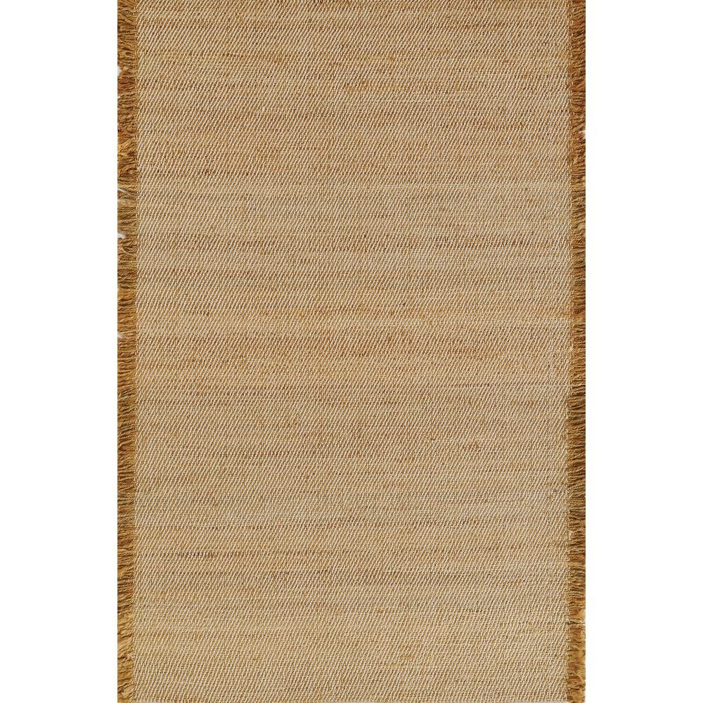 Contemporary Rectangle Area Rug, Natural, 3' X 5'. Picture 1
