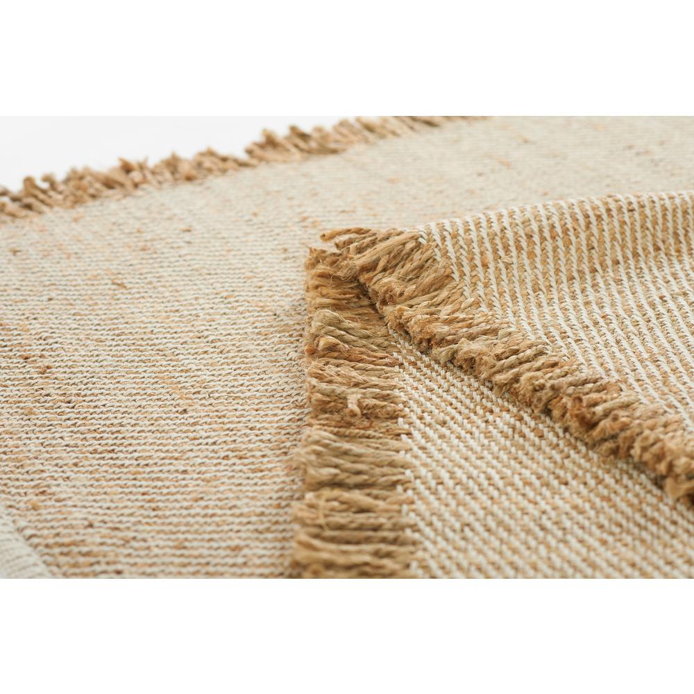 Contemporary Rectangle Area Rug, Natural, 3' X 5'. Picture 9