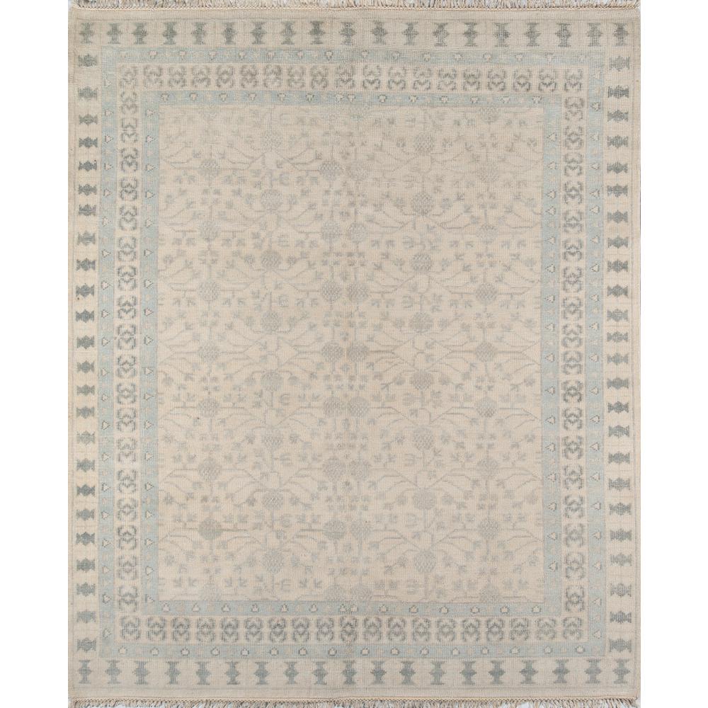 Traditional Runner Area Rug, Ivory, 2'6" X 8' Runner. Picture 1