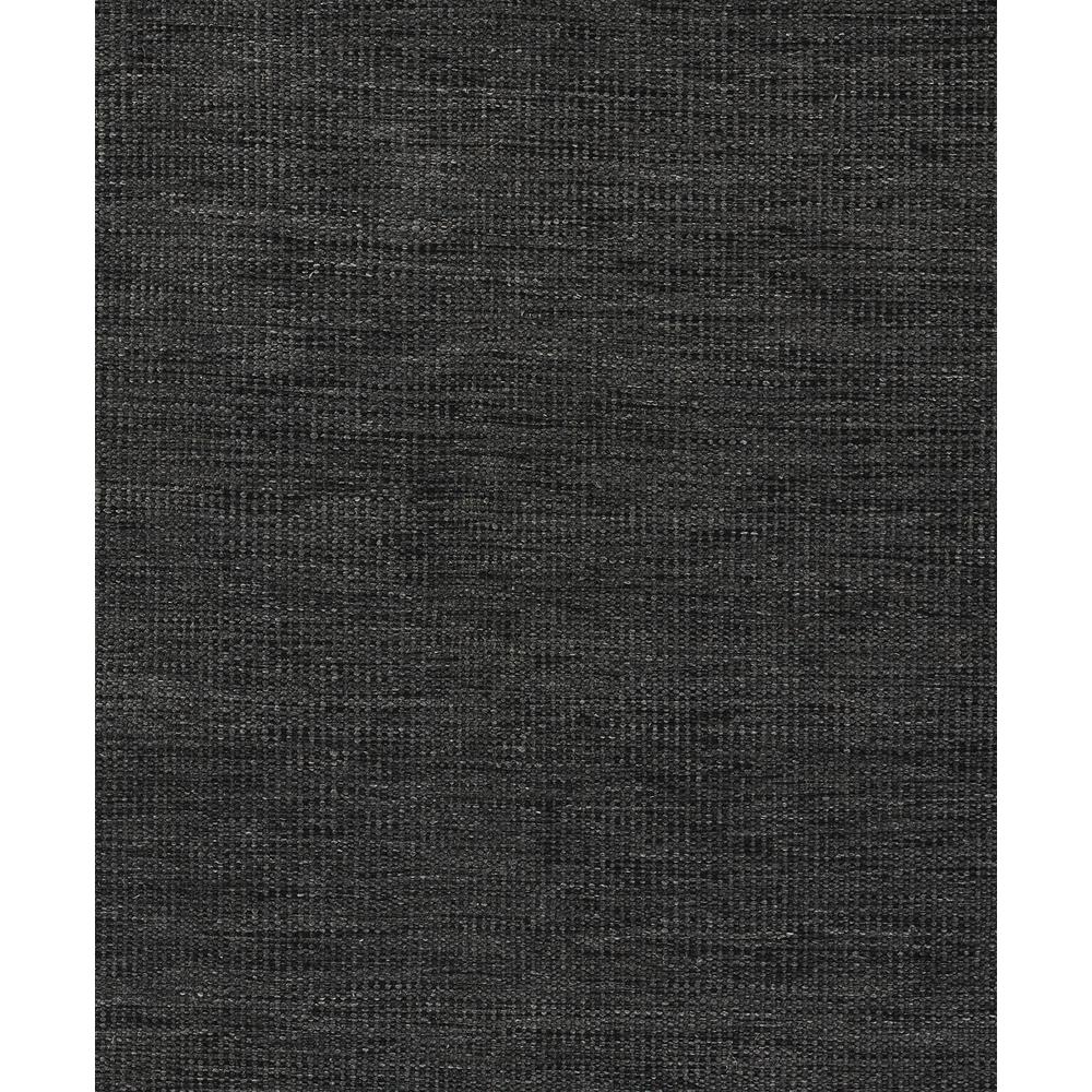 Contemporary Rectangle Area Rug, Charcoal, 10' X 14'. Picture 7