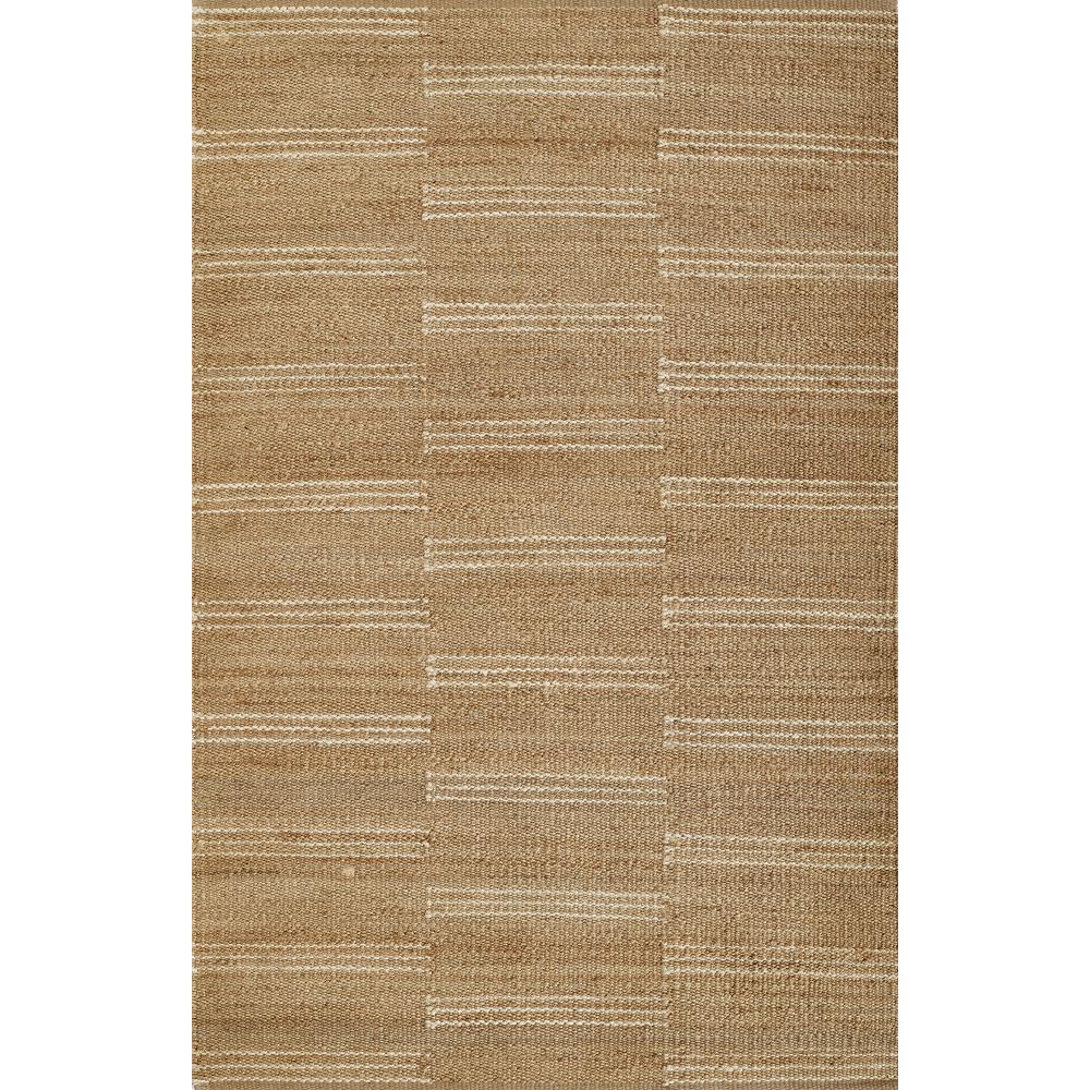 Contemporary Runner Area Rug, Natural, 2'3" X 8' Runner. Picture 1