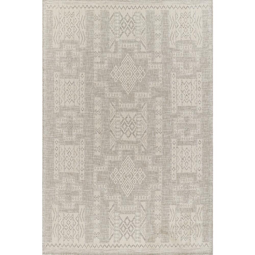 Transitional Runner Area Rug, Grey, 2'7" X 7'6" Runner. Picture 1
