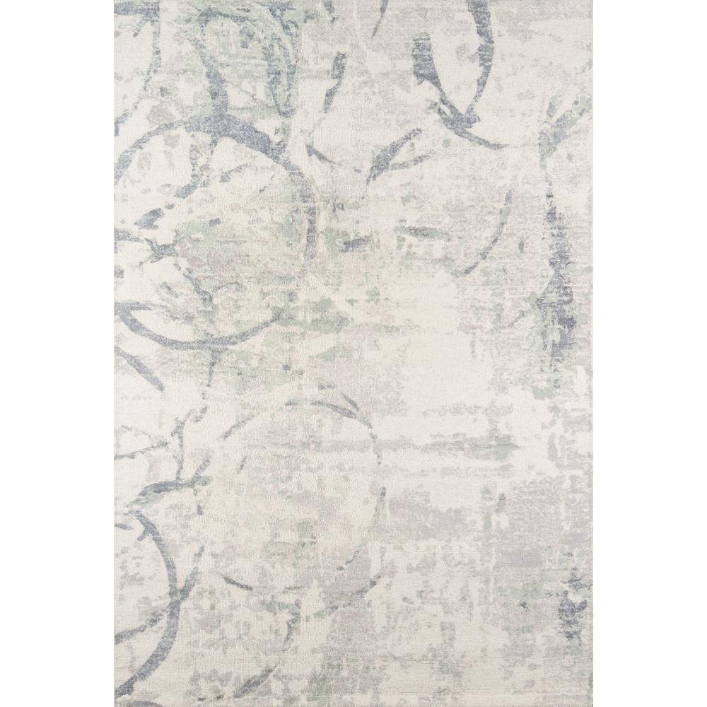 Illusions Area Rug, Grey, 2'3" X 8' Runner. The main picture.