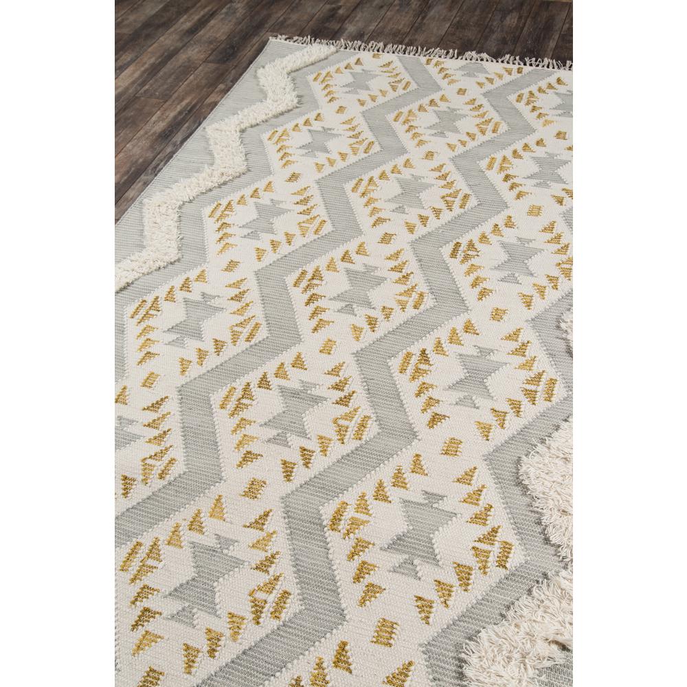 Contemporary Runner Area Rug, Grey, 2'3" X 7'10" Runner. Picture 2