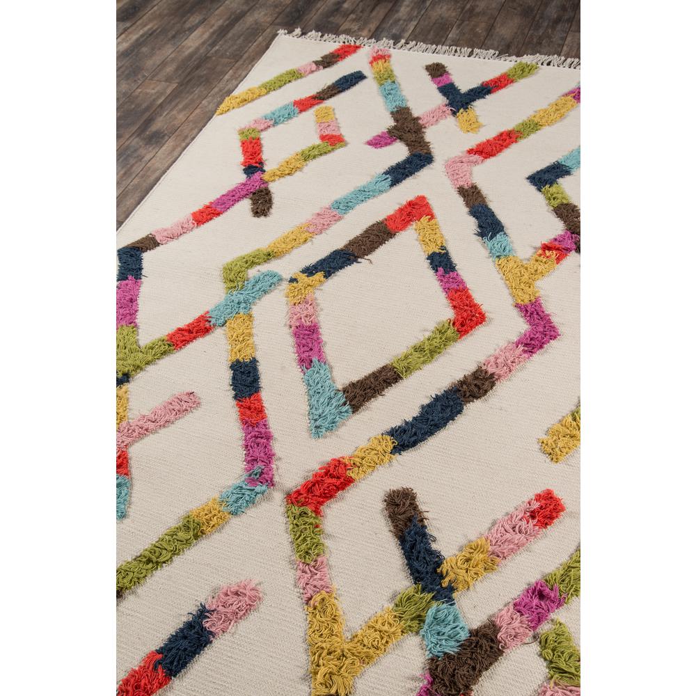 Contemporary Runner Area Rug, Multi, 2'3" X 7'10" Runner. Picture 2