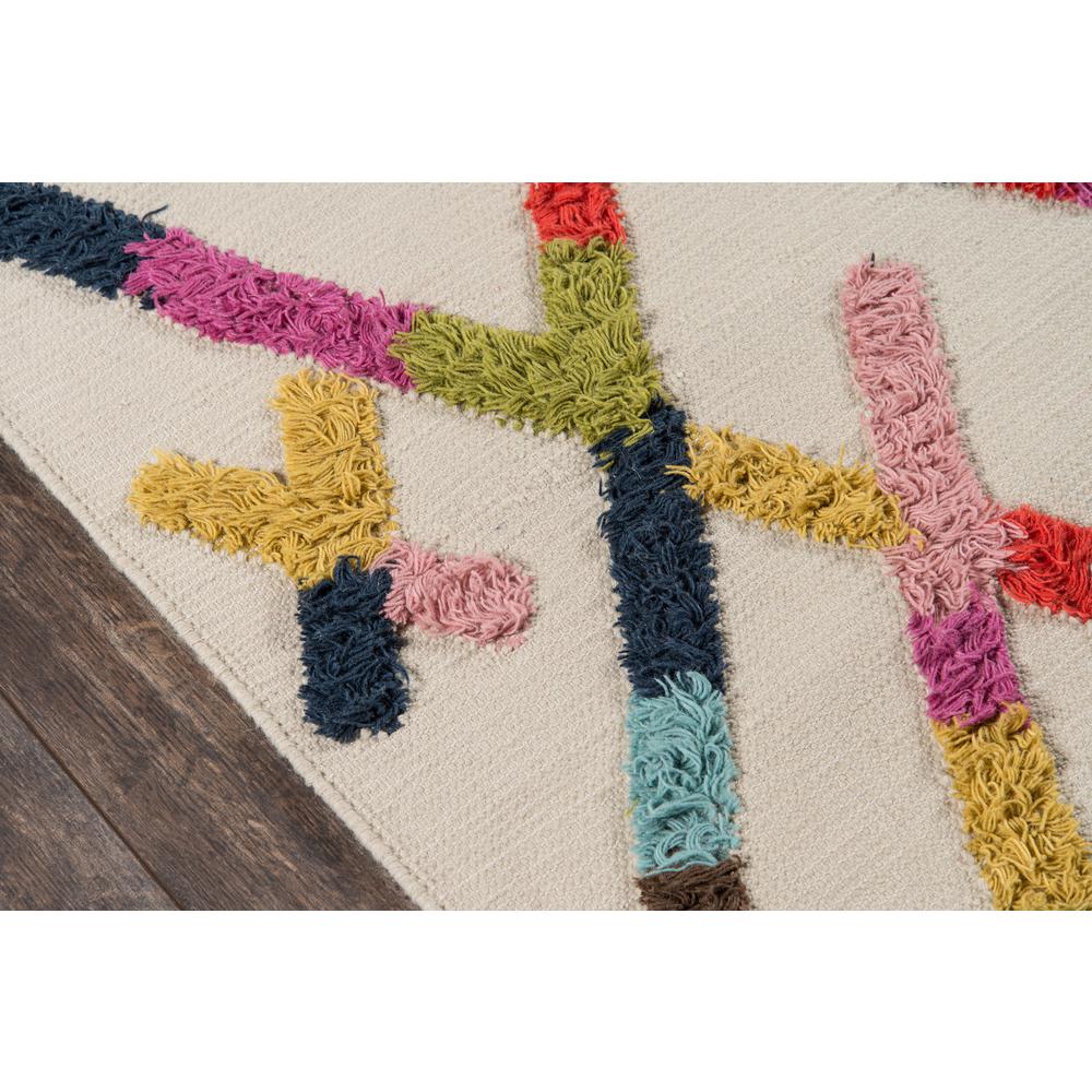 Contemporary Runner Area Rug, Multi, 2'3" X 7'10" Runner. Picture 3