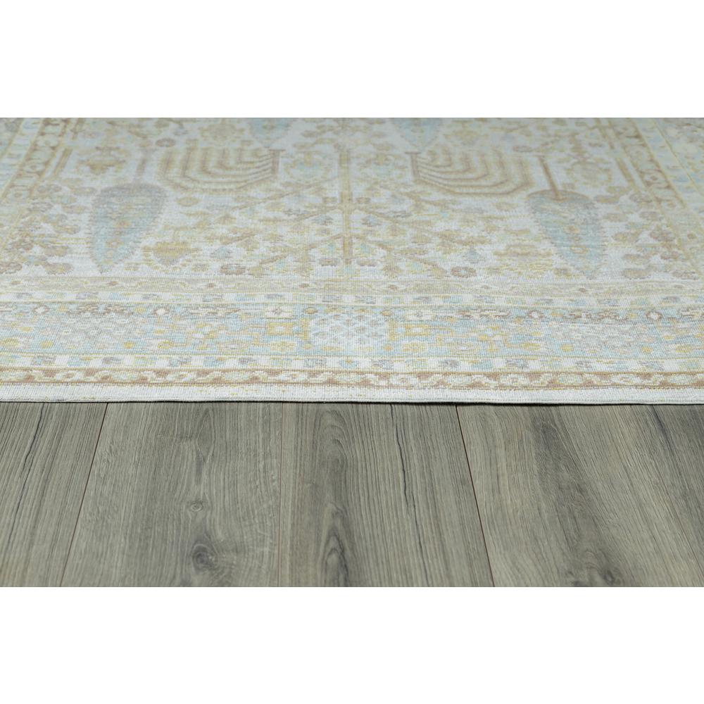 Traditional Runner Area Rug, Ivory, 2'3" X 8' Runner. Picture 4