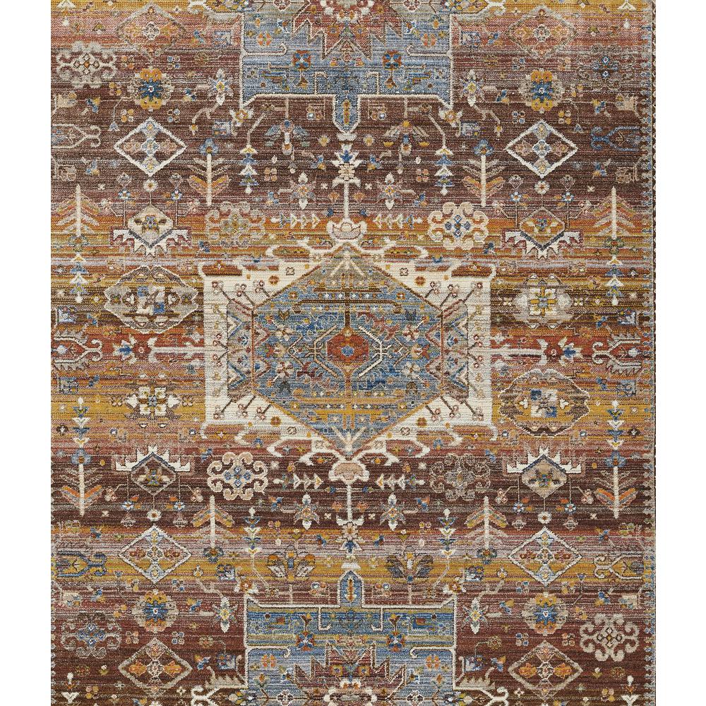 Traditional Runner Area Rug, Multi, 2'6" X 8' Runner. Picture 6