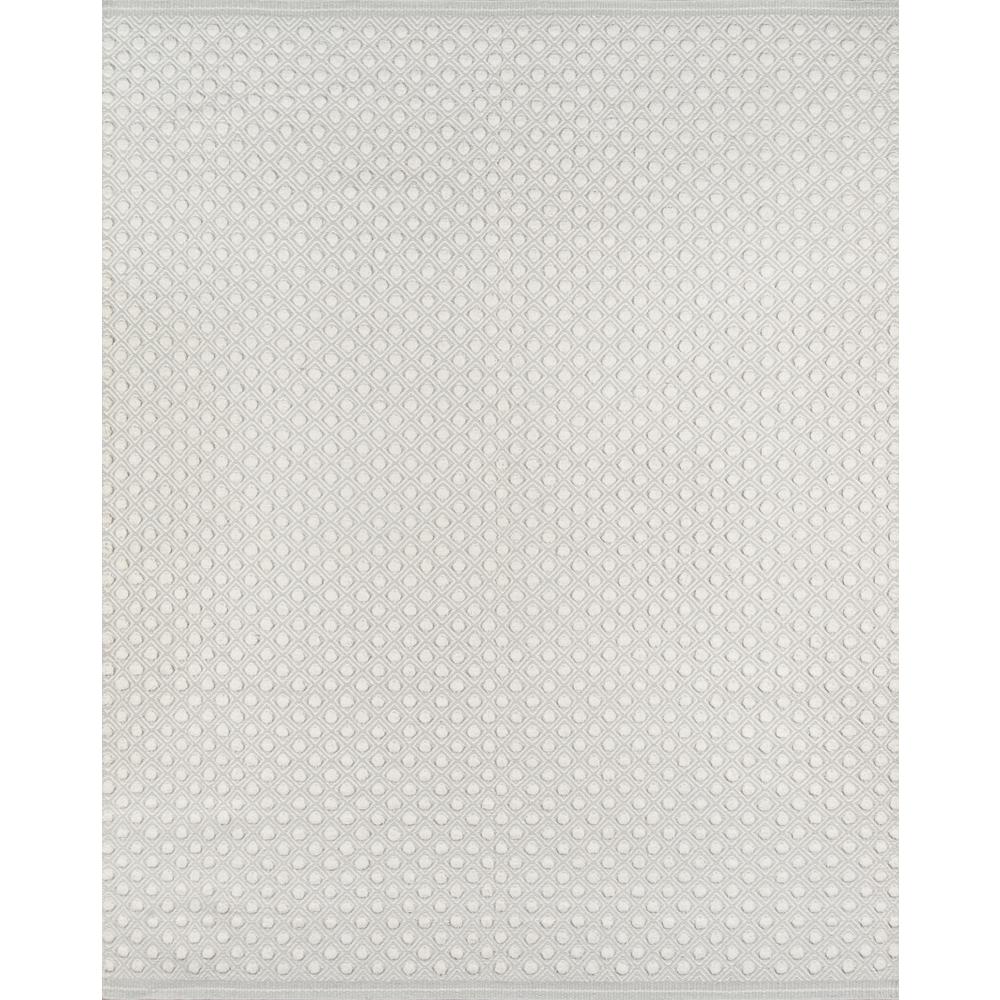 Modern Rectangle Area Rug, Grey, 3'9" X 5'9". Picture 1