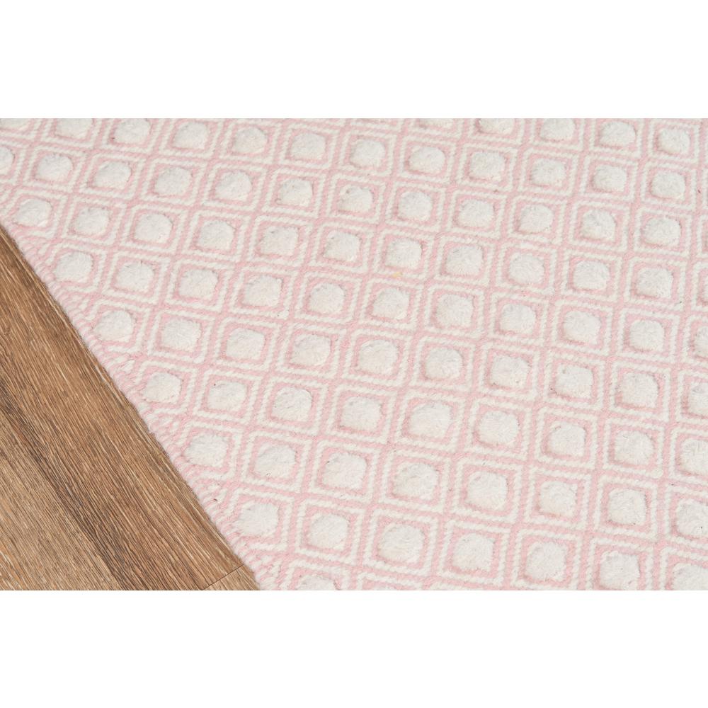 Modern Rectangle Area Rug, Pink, 3'9" X 5'9". Picture 3