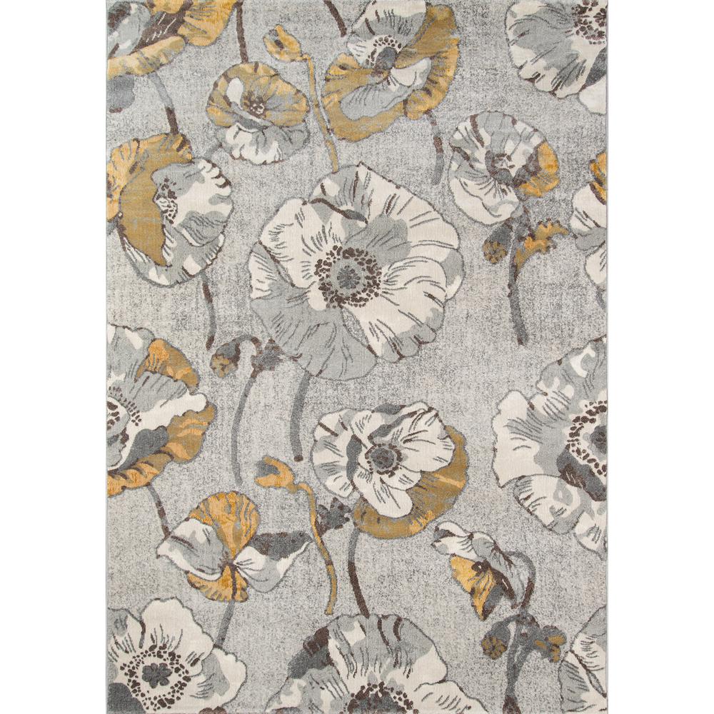 Luxe Area Rug, Grey, 2'3" X 7'6" Runner. Picture 1