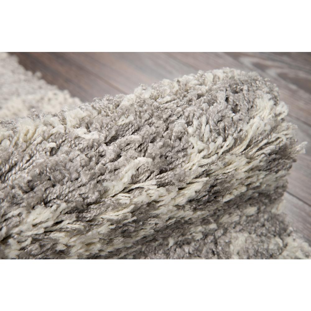 Contemporary Runner Area Rug, Grey, 2'3" X 7'6" Runner. Picture 4