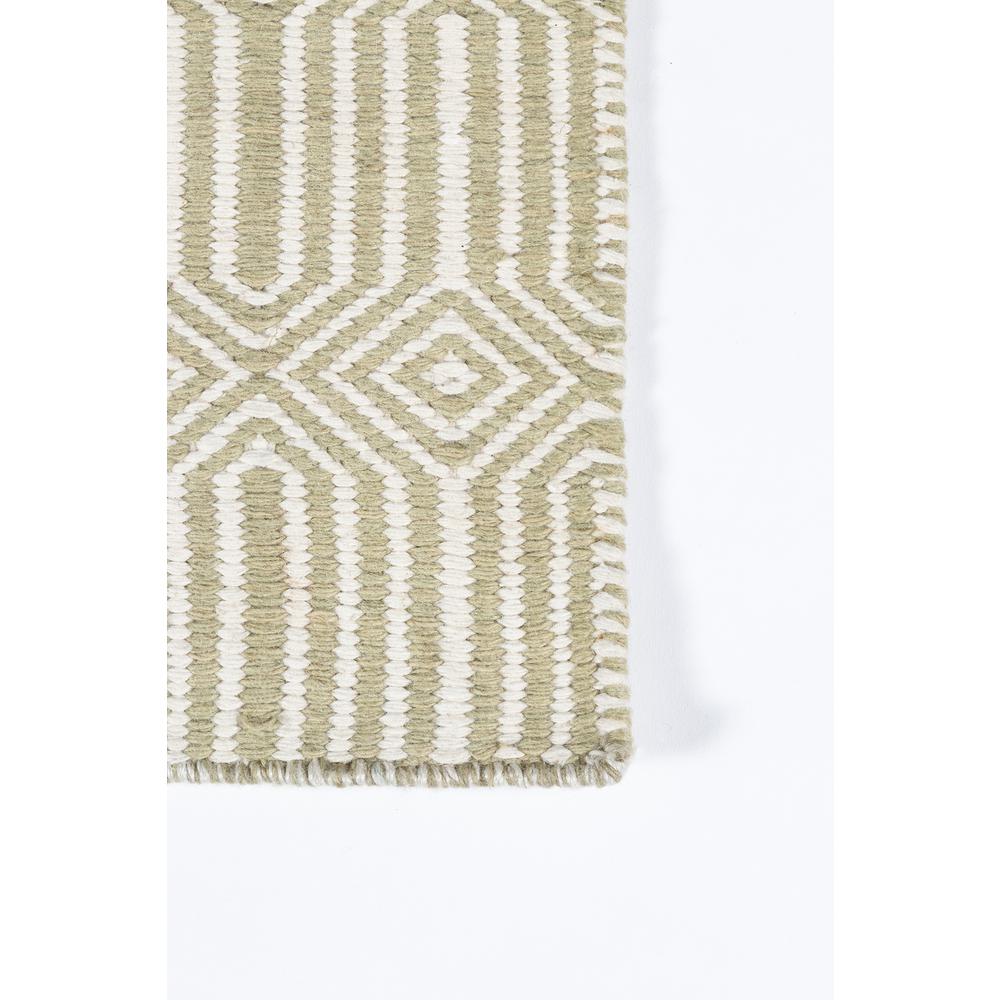 Contemporary Runner Area Rug, Green, 2'3" X 8' Runner. Picture 2