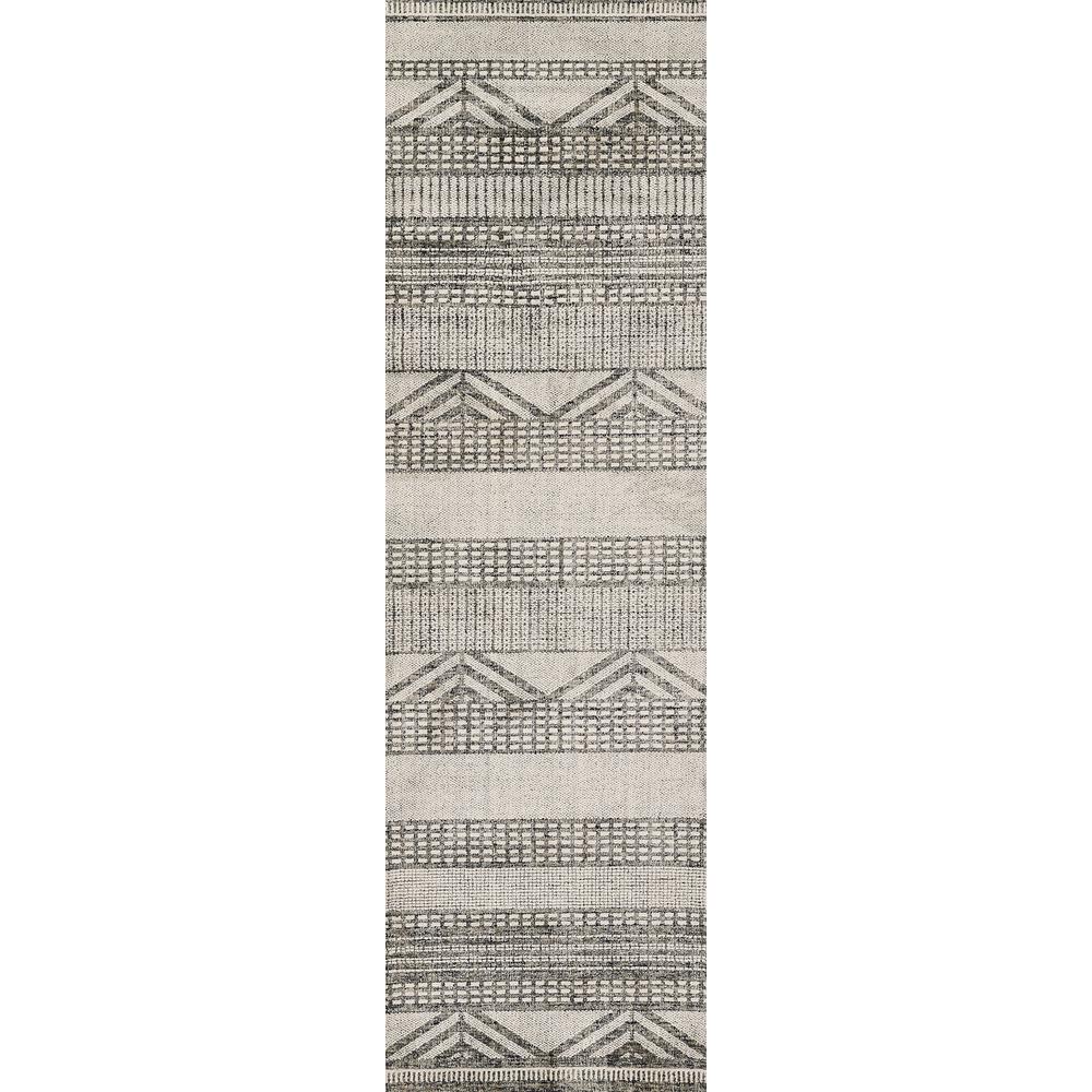 Contemporary Runner Area Rug, Sand, 2'3" X 7'6" Runner. Picture 5