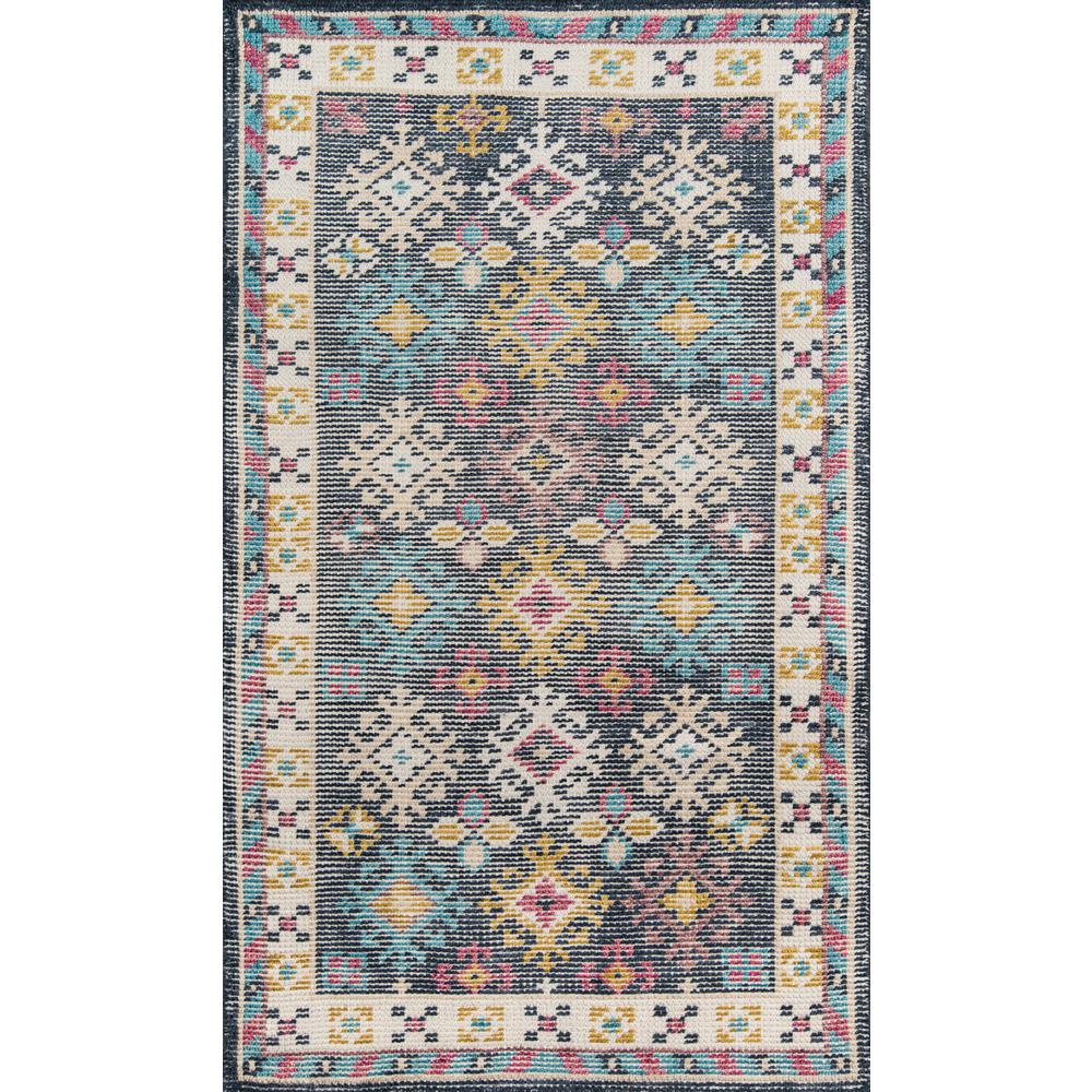 Traditional Rectangle Area Rug, Multi, 3'6" X 5'6". Picture 1