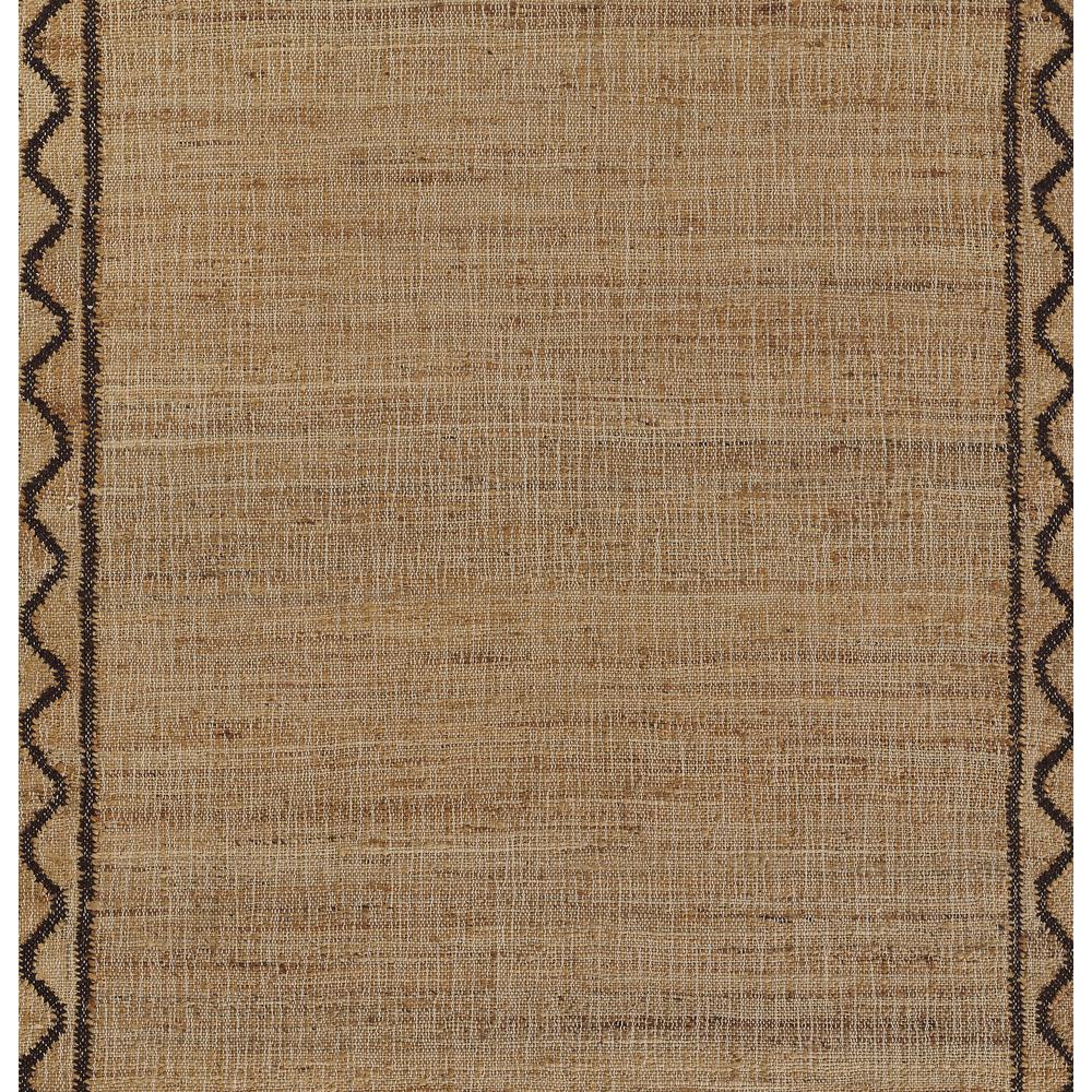 Contemporary Runner Area Rug, Brown, 2'3" X 8' Runner. Picture 7