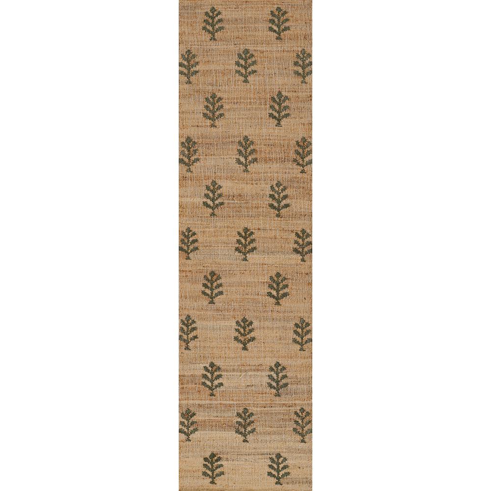 Contemporary Runner Area Rug, Natural, 2'3" X 8' Runner. Picture 5