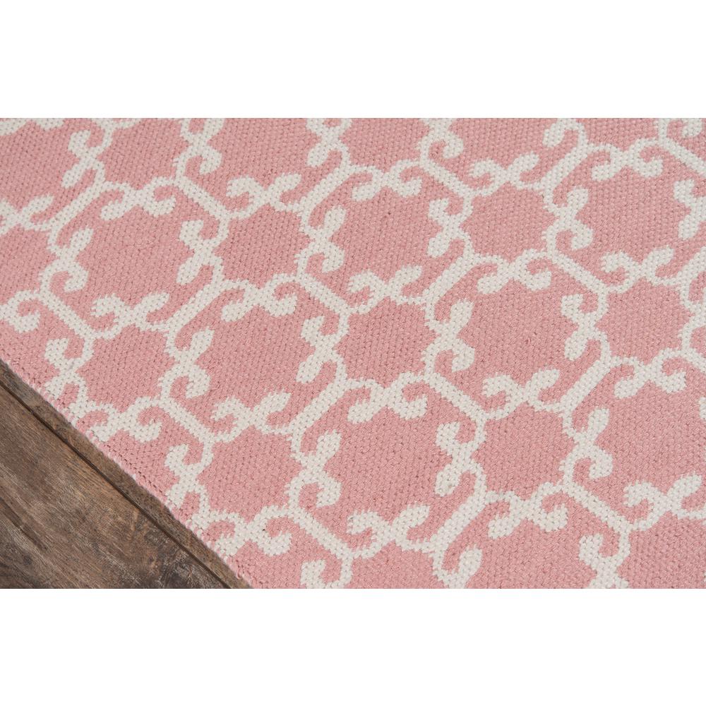 Contemporary Runner Area Rug, Pink, 2'3" X 8' Runner. Picture 3
