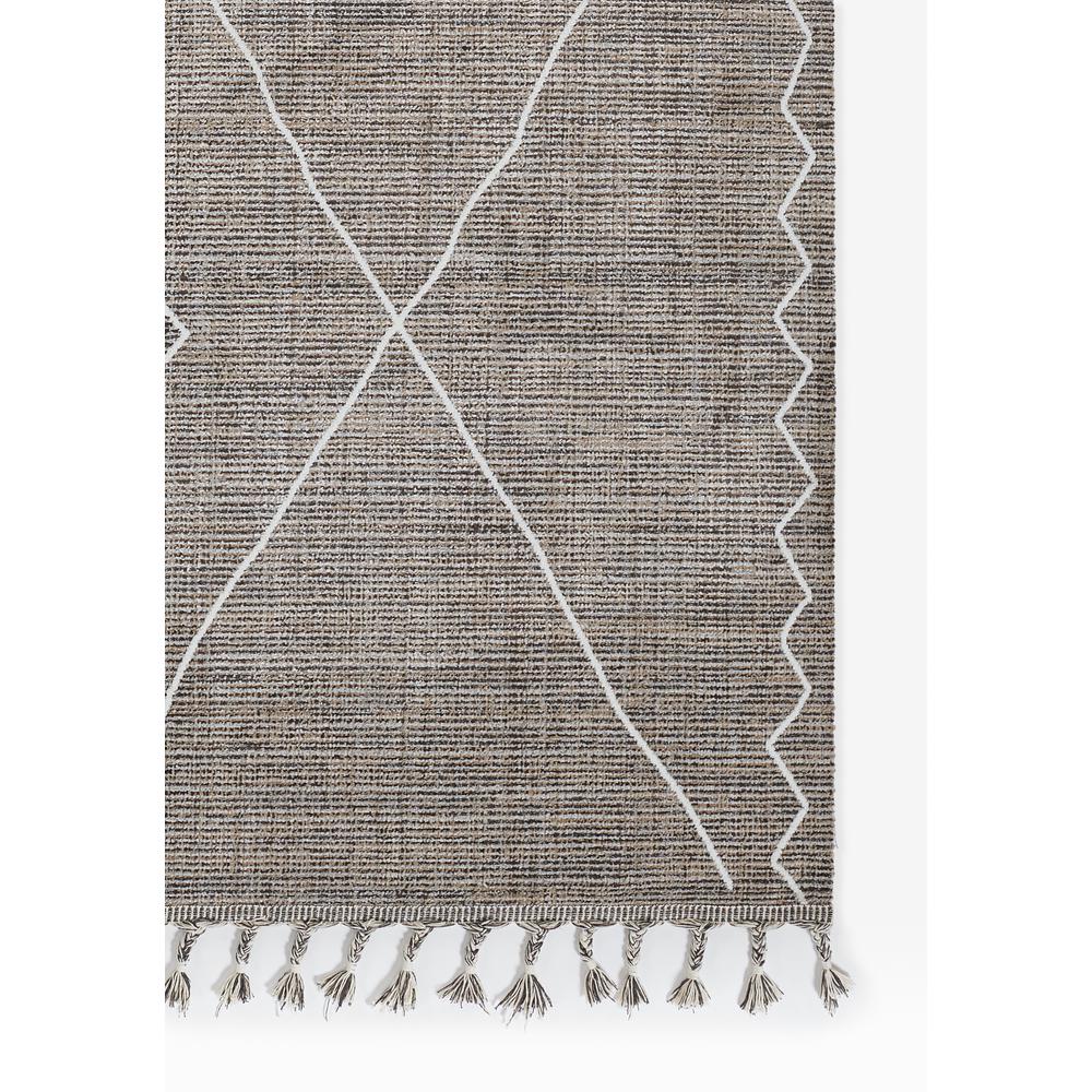 Contemporary Rectangle Area Rug, Grey, 5'3" X 7'6". Picture 2