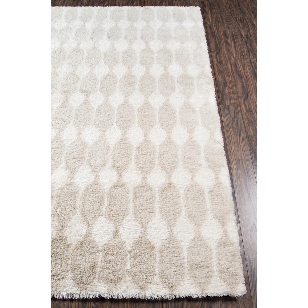 Modern Runner Area Rug, Taupe, 2'3" X 7'6" Runner. Picture 2