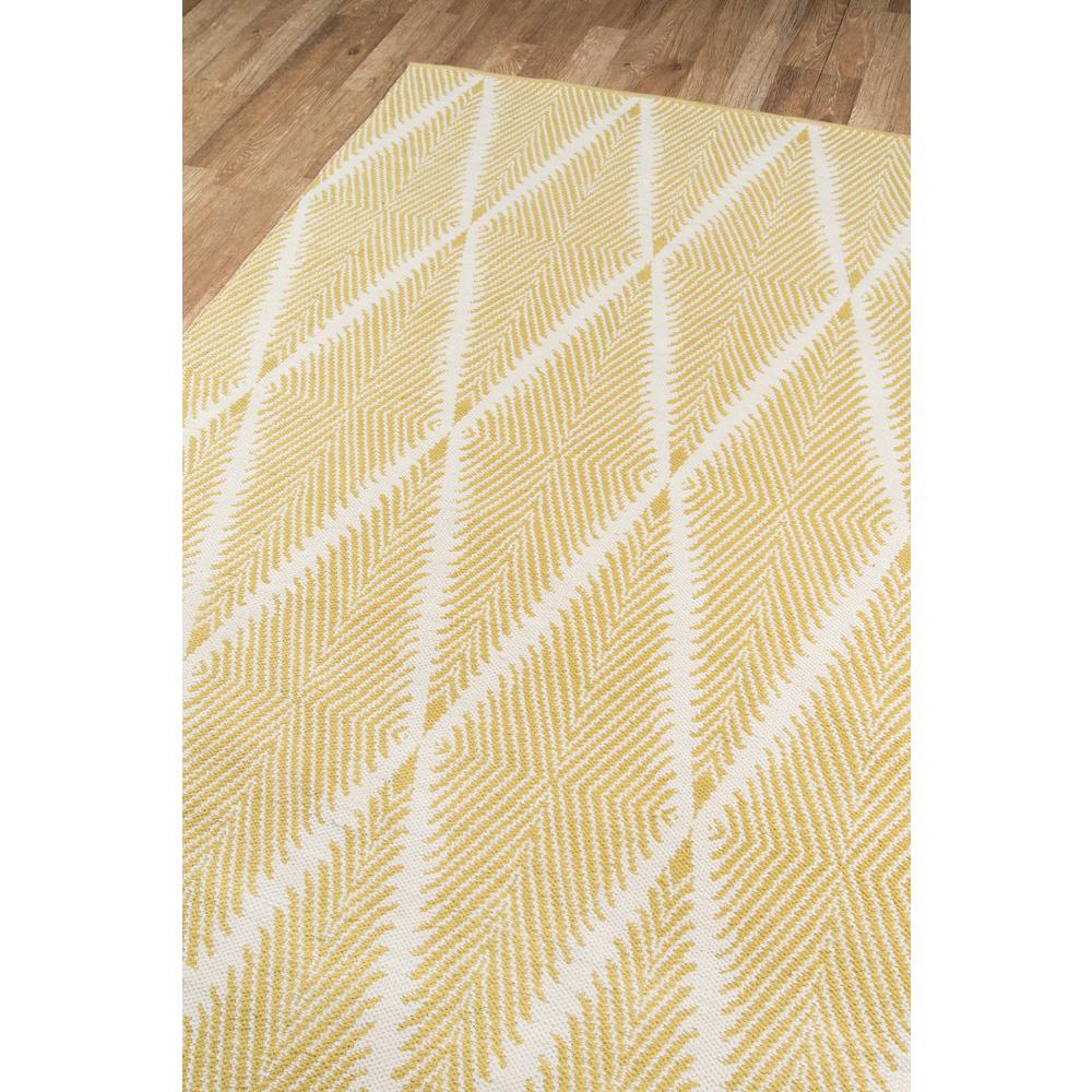 Contemporary Runner Area Rug, Citron, 2'3" X 8' Runner. Picture 2