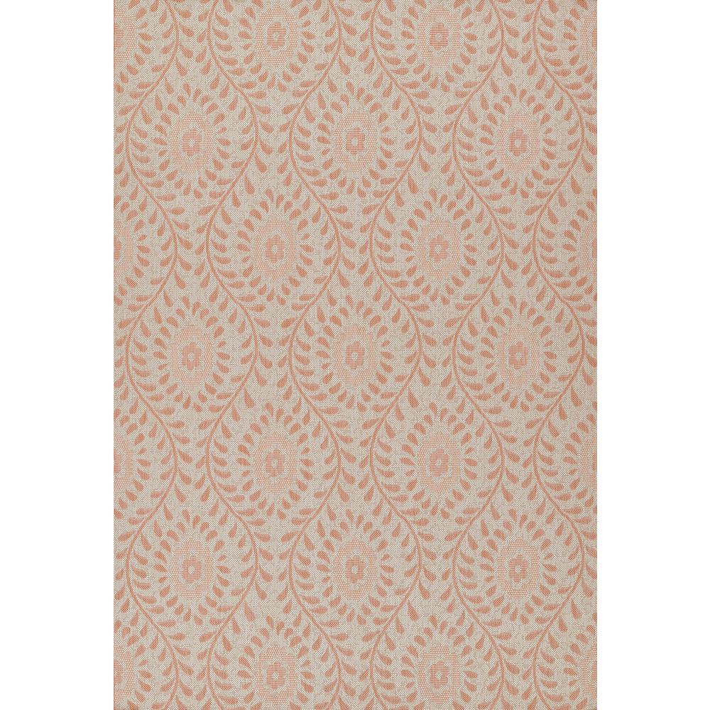 Transitional Runner Area Rug, Coral, 2'7" X 7'6" Runner. Picture 1