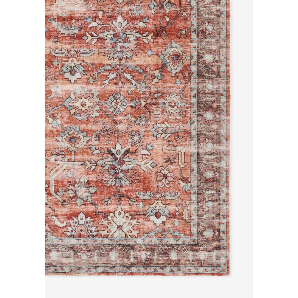 Traditional Rectangle Area Rug, Copper, 2'3" X 7'6" Runner. Picture 2