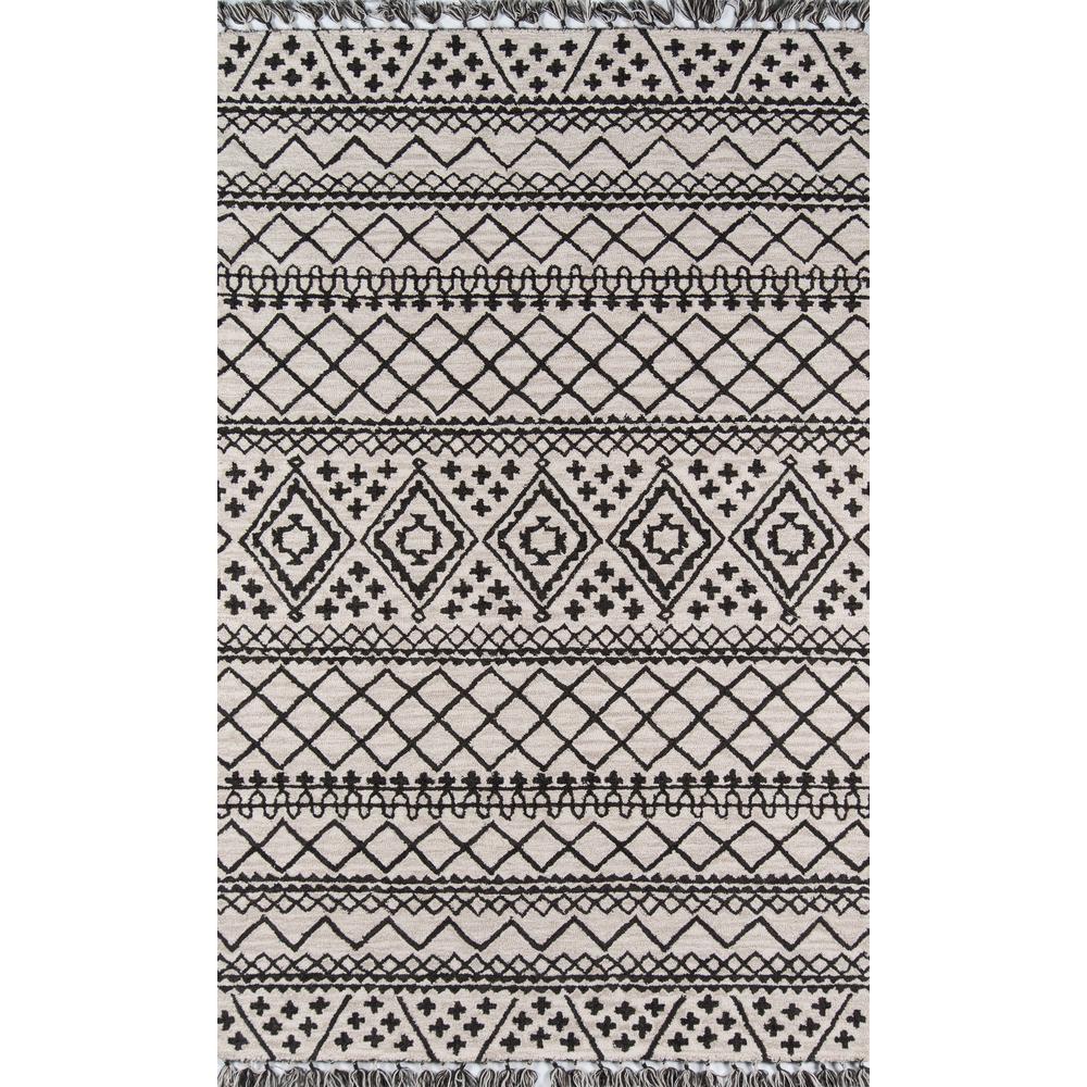 Transitional Runner Area Rug, Grey, 2'3" X 8' Runner. Picture 1