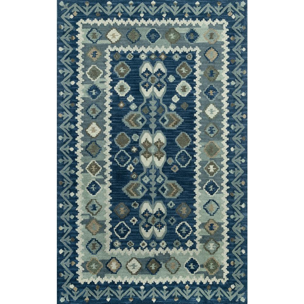 Tangier Area Rug, Blue, 2'3" X 8' Runner. Picture 6