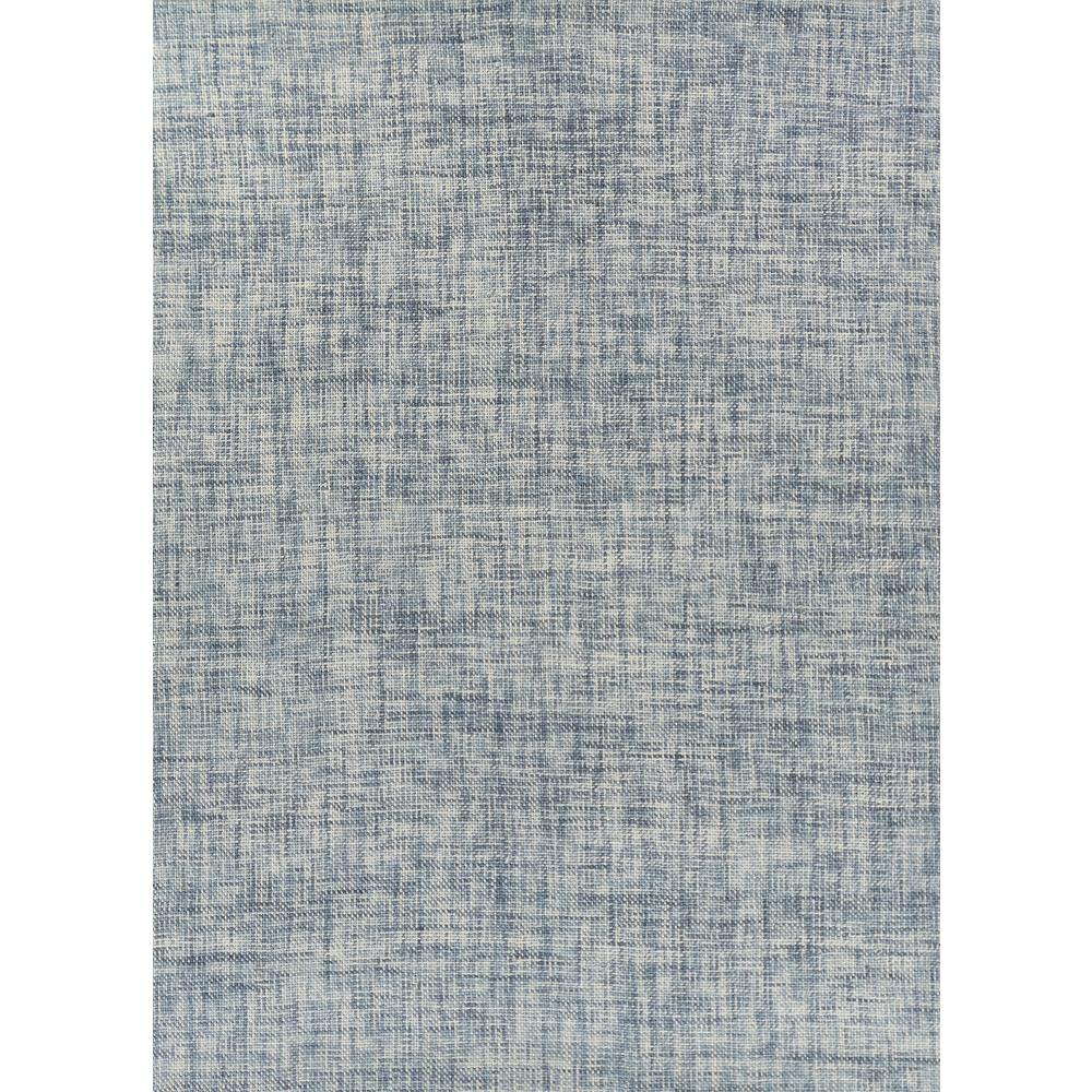 Contemporary Runner Area Rug, Blue, 2'3" X 8' Runner. Picture 1