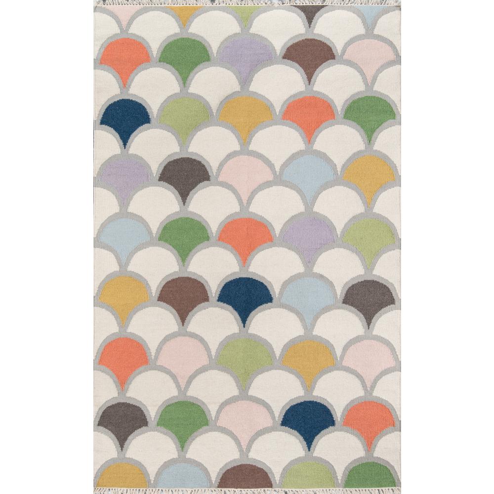 Contemporary Runner Area Rug, Multi, 2'3" X 8' Runner. Picture 1
