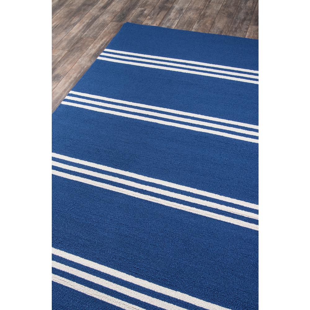 Contemporary Rectangle Area Rug, Maritime Blue, 3'9" X 5'9". Picture 2