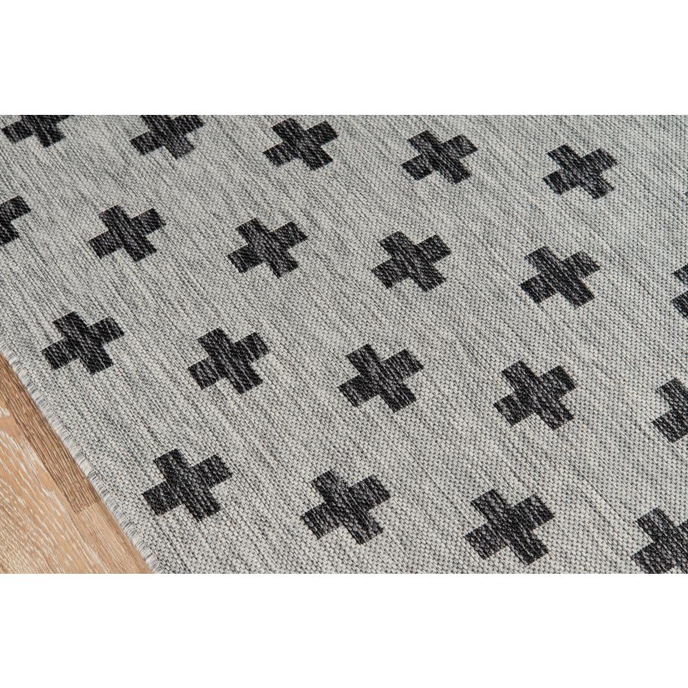 Contemporary Runner Area Rug, Grey, 2'7" X 7'6" Runner. Picture 3