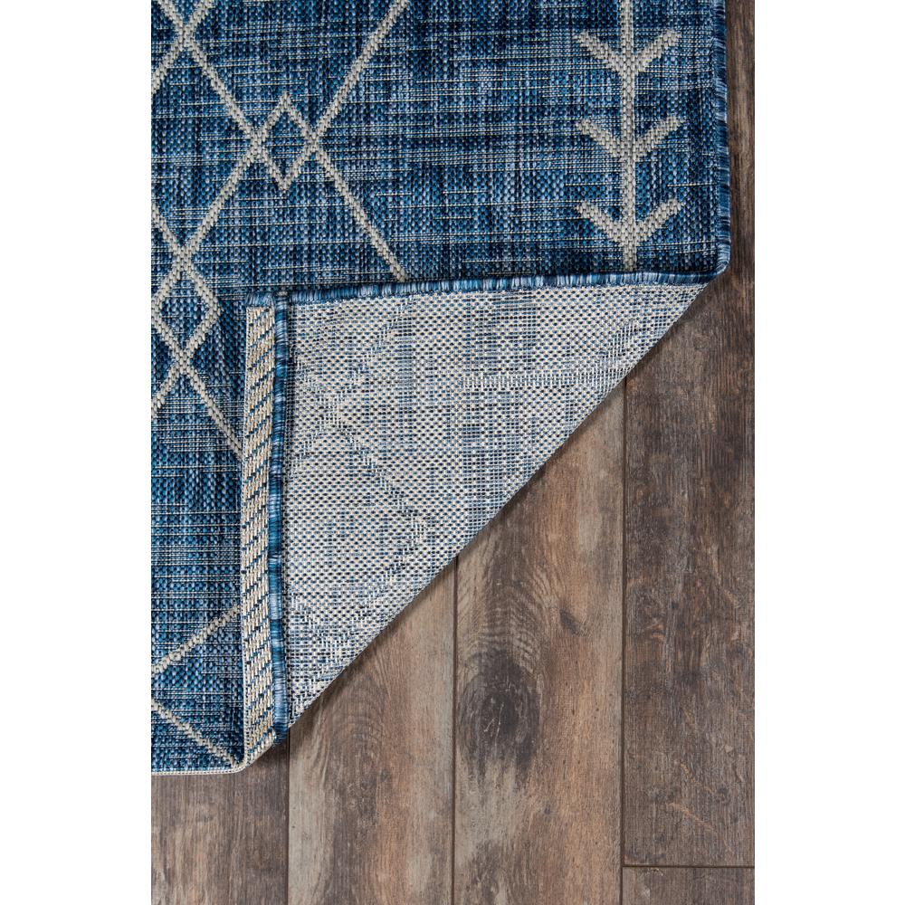 Contemporary Runner Area Rug, Blue, 2' X 10' Runner. Picture 5