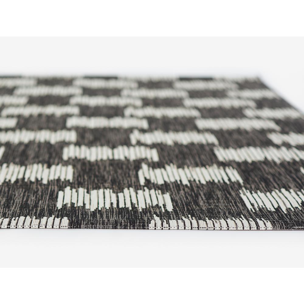 Transitional Runner Area Rug, Charcoal, 2' X 6' Runner. Picture 5