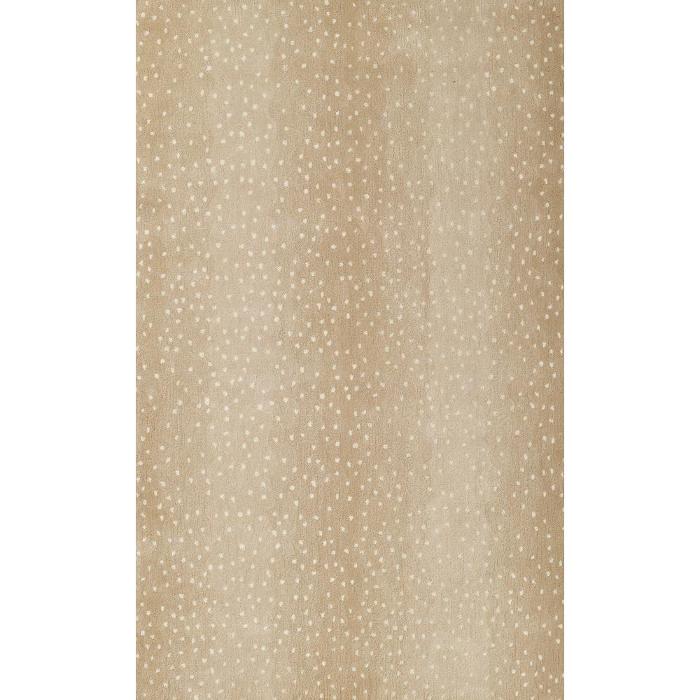 Contemporary Runner Area Rug, Beige, 2'6" X 8' Runner. Picture 1