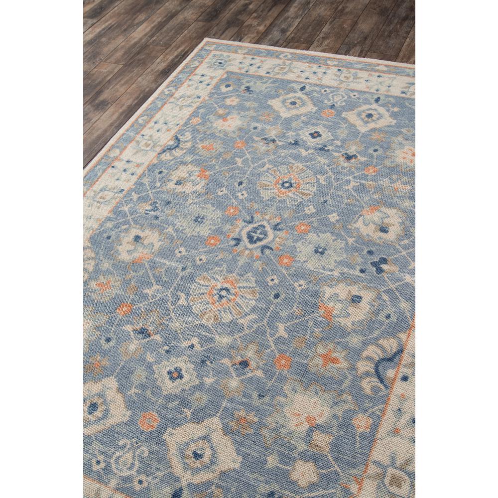 Traditional Rectangle Area Rug, Blue, 3'3" X 5'. Picture 2