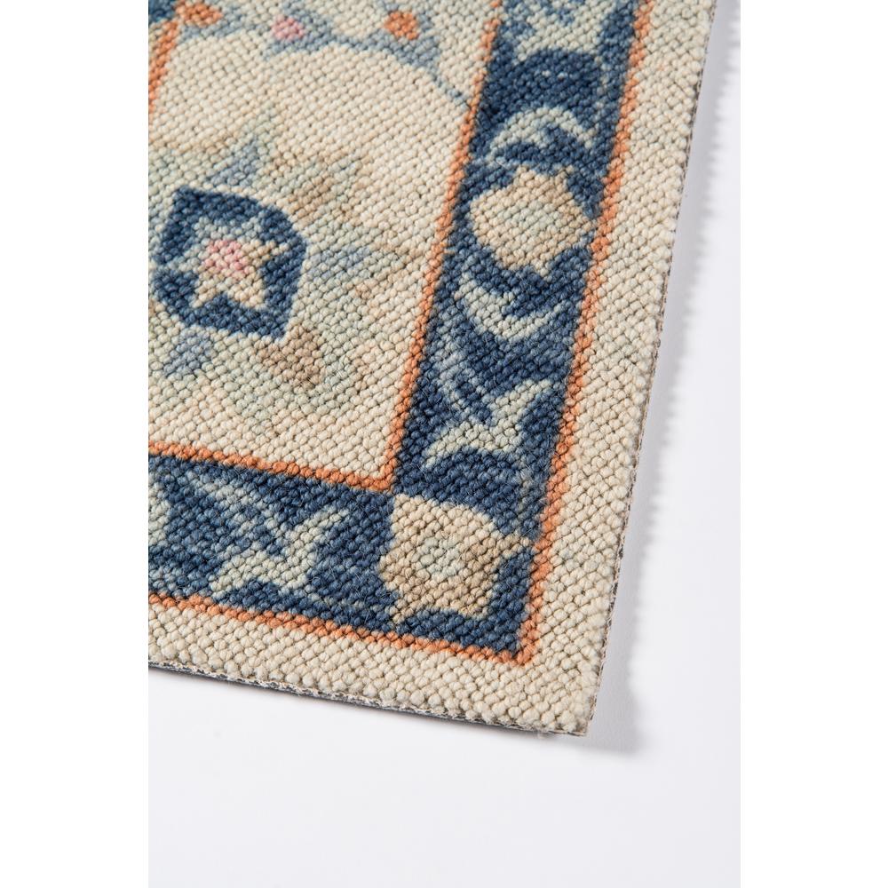 Traditional Rectangle Area Rug, Navy, 3'3" X 5'. Picture 5