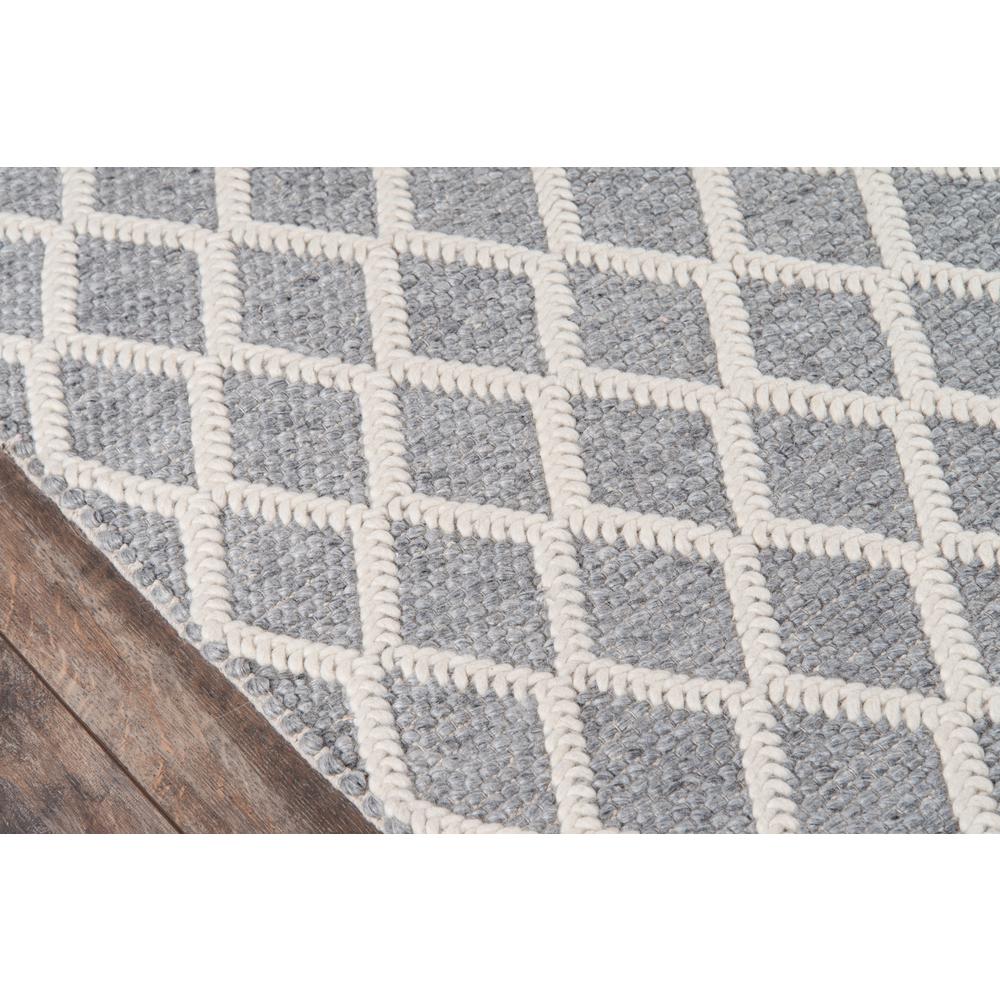 Contemporary Rectangle Area Rug, Grey, 3' X 5'. Picture 3