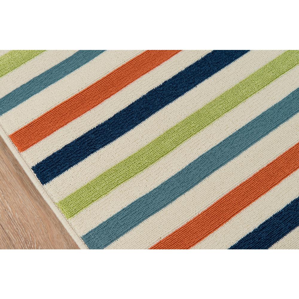 Contemporary Runner Area Rug, Multi, 2'3" X 7'6" Runner. Picture 3