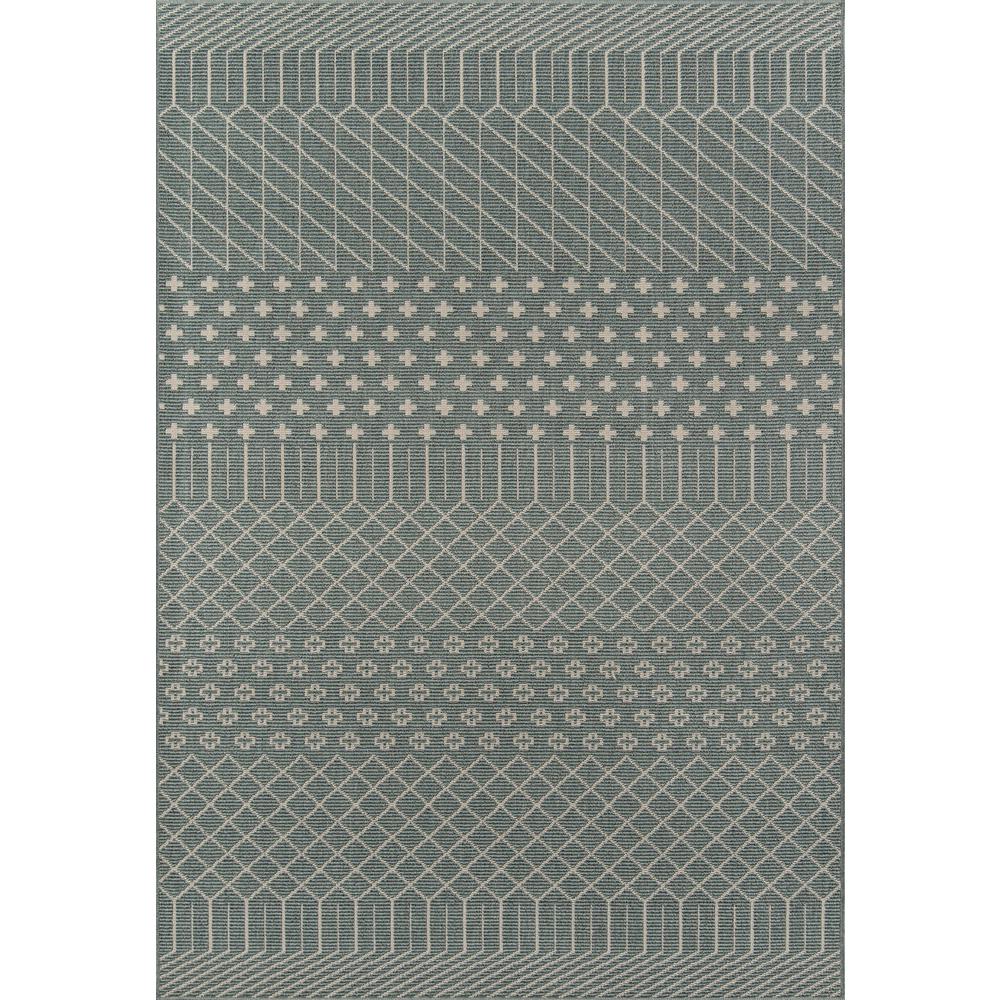 Contemporary Runner Area Rug, Sage, 2'3" X 7'6" Runner. Picture 1