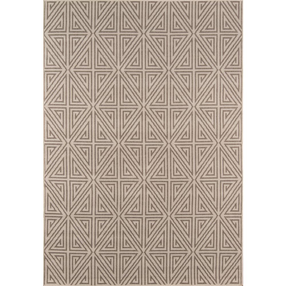 Contemporary Runner Area Rug, Taupe, 2'3" X 7'6" Runner. Picture 1