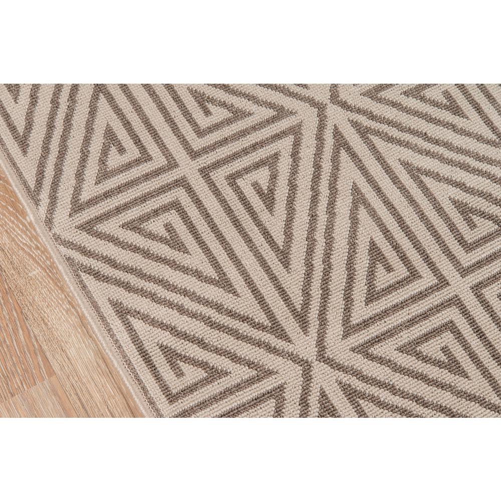 Contemporary Runner Area Rug, Taupe, 2'3" X 7'6" Runner. Picture 3