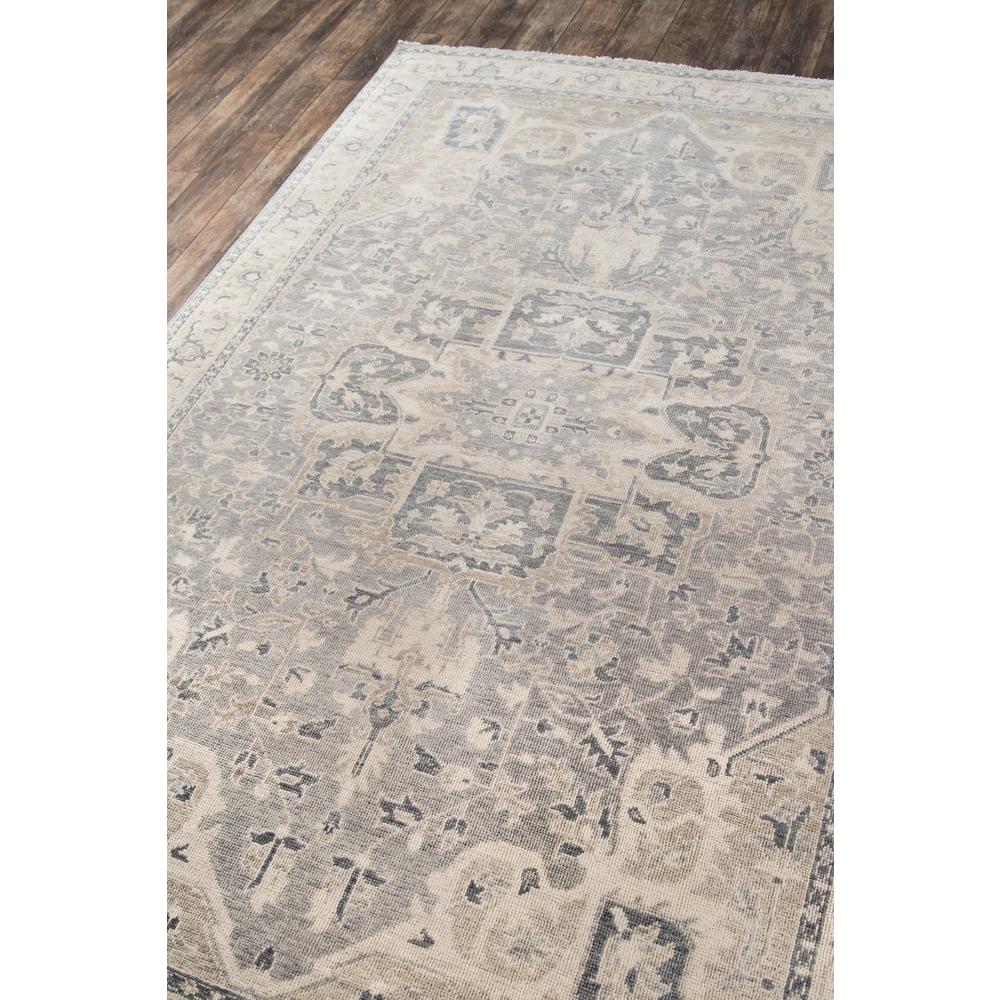 Traditional Rectangle Area Rug, Grey, 5'6" X 8'6". Picture 2