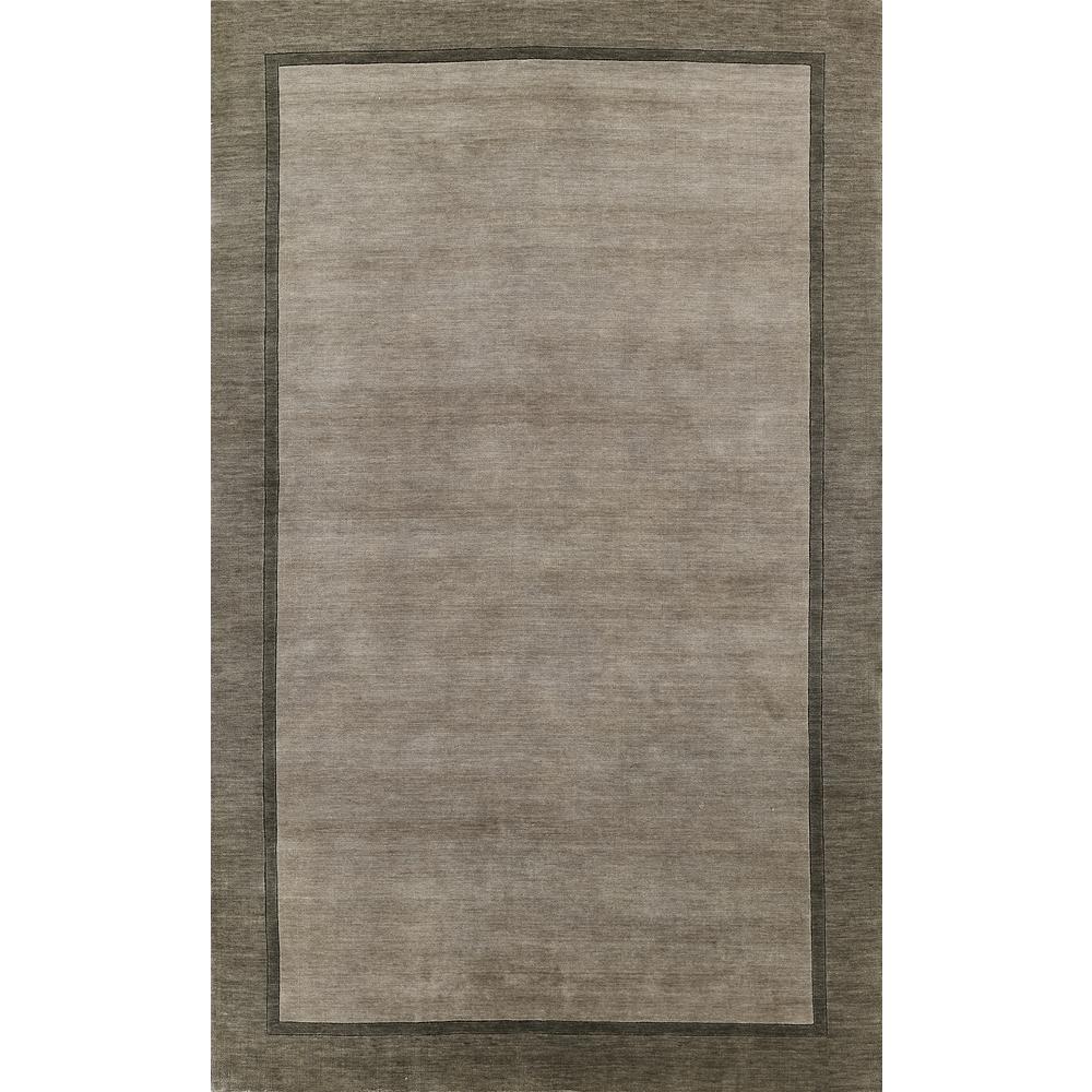 Contemporary Rectangle Area Rug, Grey, 5' X 8'. Picture 1